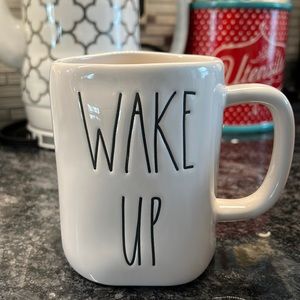 Rae Dunn “Wake Up” mug